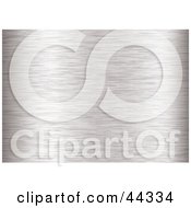 Royalty Free RF Clip Art Of Brushed Stainless Steel Metal Background