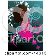 Poster, Art Print Of Beautiful Black Woman Wearing Stylish Clothes