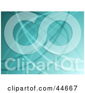 Clipart Illustration Of A Greenish Blue Website Background Of Curving Wires by oboy