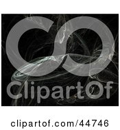 Royalty Free RF Clipart Illustration Of A Smoke Fractal by oboy