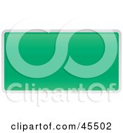 Royalty Free RF Clipart Illustration Of A Blank Green Interstate Exit Sign by John Schwegel #COLLC45502-0127