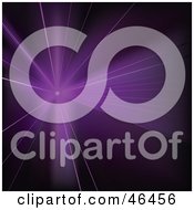 Royalty Free RF Clipart Illustration Of Purple Shining Disco Stage Lights by dero