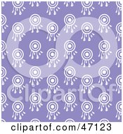 Clipart Illustration Of A Purple Background Of Dripping White Circles