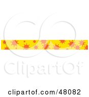 Royalty Free RF Clipart Illustration Of A Border Of Suns On Yellow