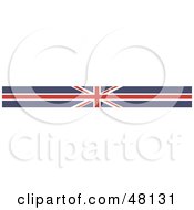 Poster, Art Print Of Border Of A Union Jack Flag