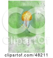 Poster, Art Print Of Textured Sunflower Background