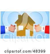 Poster, Art Print Of Handy Hands Engaged In A Property Battle