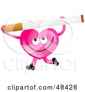 Pink Love Heart Holding A