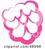 Royalty Free RF Clipart Illustration Of A Pink Raspberry
