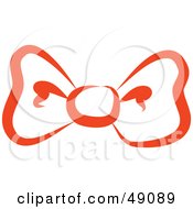 Poster, Art Print Of Red Bow Tie