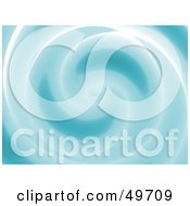 Royalty Free RF Clipart Illustration Of A Smooth Blue Water Whirlpool Background