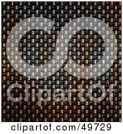 Royalty Free RF Clipart Illustration Of A Rusty Carbon Fiber Background