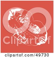 Royalty Free RF Clipart Illustration Of A Pair Of Sexy White Female Lips