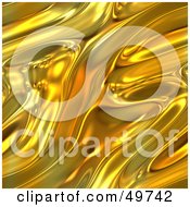 Luxurious Molten Gold Texture Background