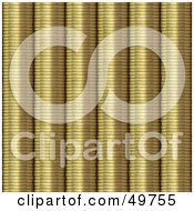 Poster, Art Print Of Background Of Stacked Golden Coins