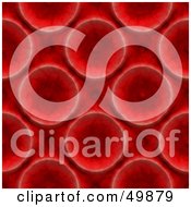 Background Of Red Suction Cups