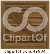 Poster, Art Print Of Secured Wooden Cargo Crate