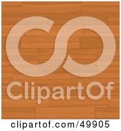 Royalty Free RF Clipart Illustration Of A Background Of Wooden Flooring Set In Place by Arena Creative
