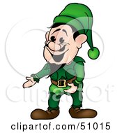 Royalty Free RF Clipart Illustration Of A Male Dwarf Version 1 by dero