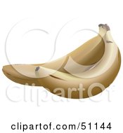 Poster, Art Print Of Couple Of Bananas - Version 1