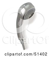 Royalty Free RF Clipart Illustration Of A Shower Head
