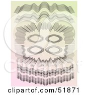 Clipart Illustration Of A Digital Collage Of Ornate Guilloche Borders Version 3 by stockillustrations