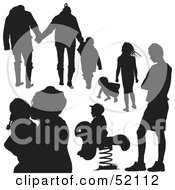 Poster, Art Print Of Digital Collage Of Families - Version 7