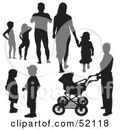 Poster, Art Print Of Digital Collage Of Families - Version 2