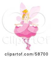 Poster, Art Print Of Blond Fairy Holding Up Her Dress