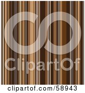 Poster, Art Print Of Shiny Background Of Retro Brown Stripes