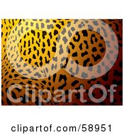 Patterned Leopard Skin Print Background