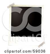 Poster, Art Print Of Blank Polaroid Background - Version 1