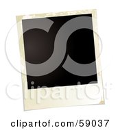 Blank Polaroid Background - Version 4
