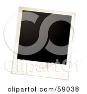 Blank Polaroid Background - Version 2