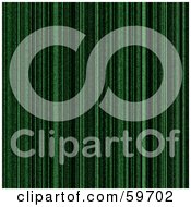 Green Matrix Background On Black - Version 2