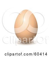 Poster, Art Print Of Brown Organic Chicken Egg