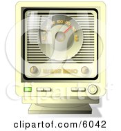 Poster, Art Print Of Old-Fashioned Online Internet Radio