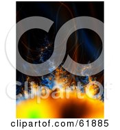 Poster, Art Print Of Solar Storm With Heat Waves And Gasses