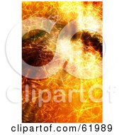 Poster, Art Print Of Bright Scratched Background