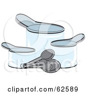 Royalty Free RF Clipart Illustration Of Measuring Spoons And Cups