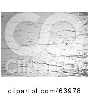 Royalty Free RF Clipart Illustration Of A Gray Crinkled Grunge Texture Background