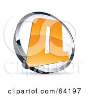 Royalty Free RF Clipart Illustration Of A Pre Made Logo Of A Letter Q In A Circle