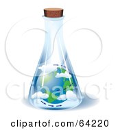 Poster, Art Print Of The Earth And Air Trapped In A Jar