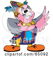 Royalty Free RF Clipart Illustration Of A Gypsy Galah Bird