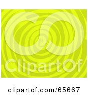 Royalty Free RF Clipart Illustration Of A Background Of Yellow Swirls