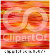 Royalty Free RF Clipart Illustration Of A Background Of Abstract Orange And Red Paint Strokes