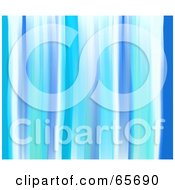 Royalty Free RF Clipart Illustration Of A Background Of Blue Watercolor Stripes