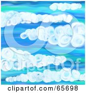 Poster, Art Print Of Background Of Blue Skies - Version 2