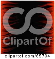Royalty Free RF Clipart Illustration Of A Background Of Red Flame Sides Over Black