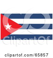 Poster, Art Print Of Cuba Flag Background